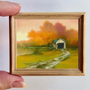 Bob Ross Paint Along – Bridge to Autumn by Christine Hannon